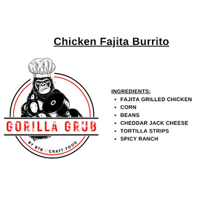 Chicken Fajita Burrito