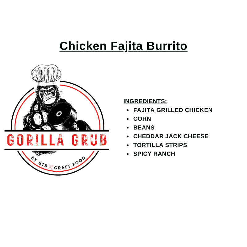 Chicken Fajita Burrito