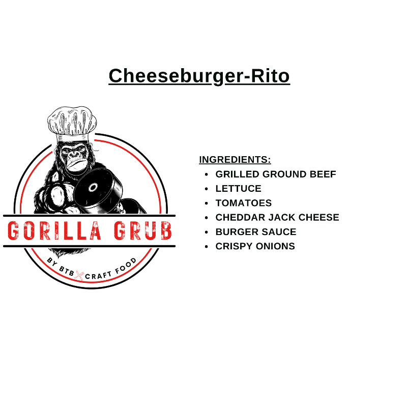 Cheese Burger-Rito