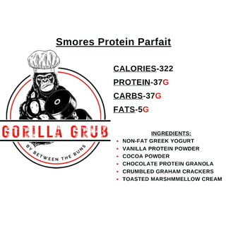S'mores Protein Parfait