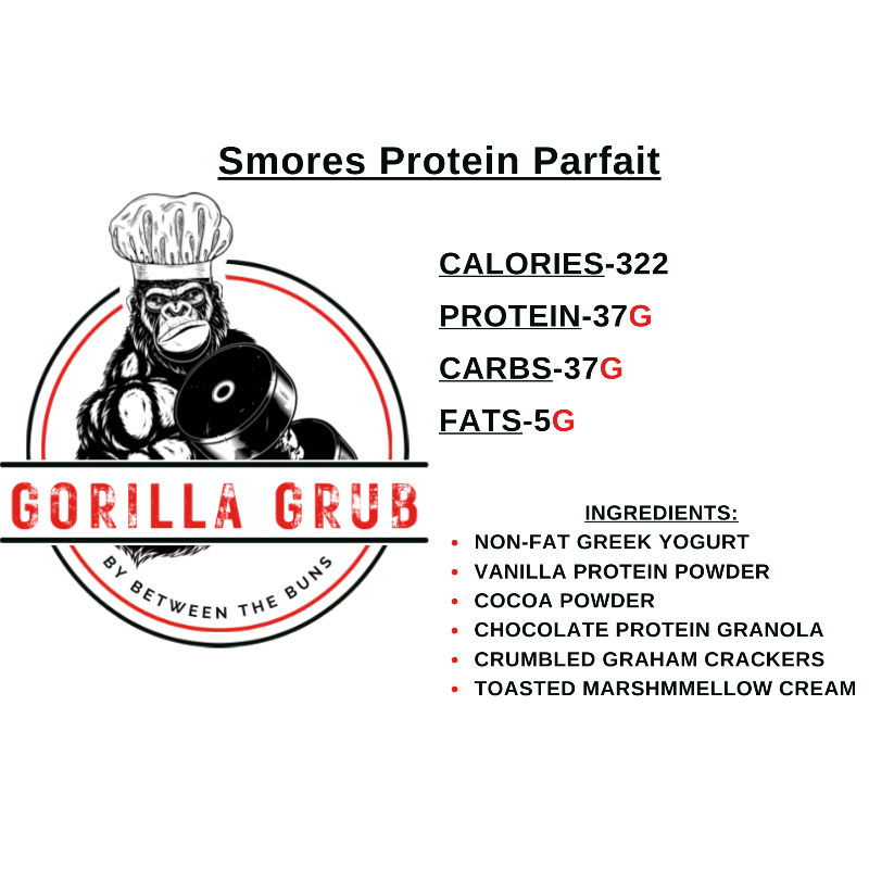 S'mores Protein Parfait
