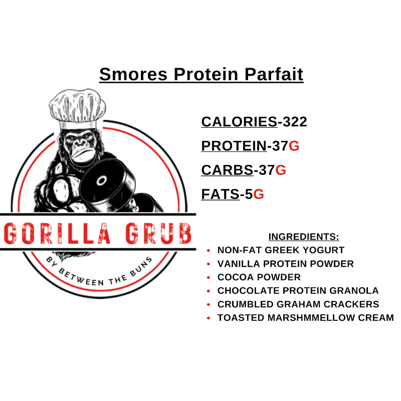 S'mores Protein Parfait