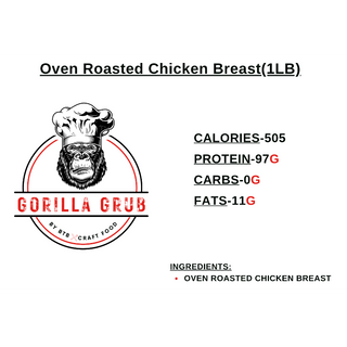 Oven Roasted Chicken Breast(1LB)