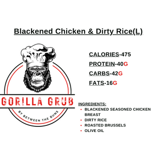 Blackened Chicken & Dirty Rice(L)