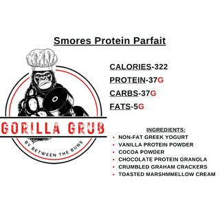 Smores Protein Parfait