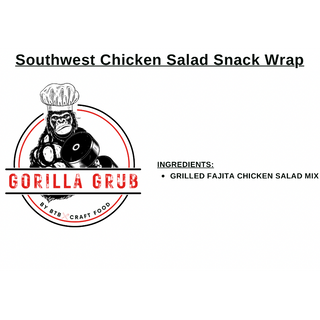 Southwest Chicken Salad Snack Wrap