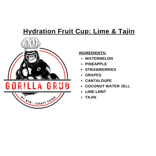 Lime & Tajin: Hydration Fruit Cup