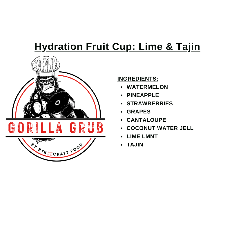 Lime & Tajin: Hydration Fruit Cup