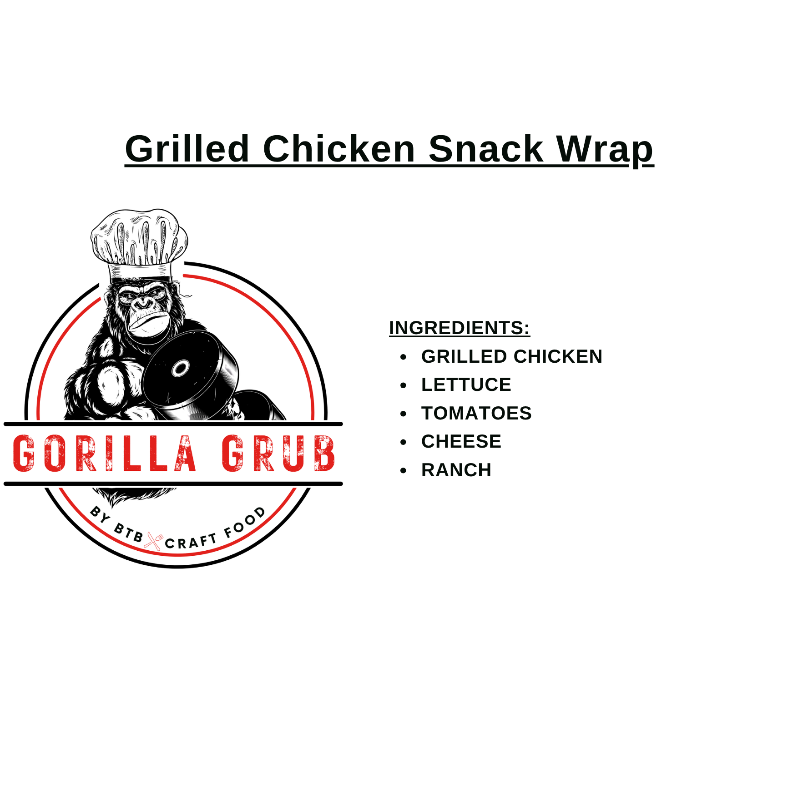 Grilled Chicken Snack Wrap