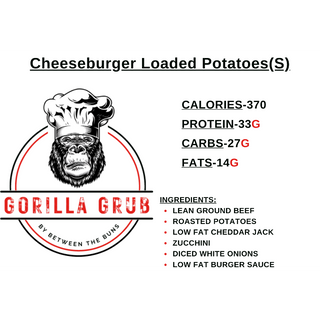 Cheeseburger Loaded Potatoes(S)