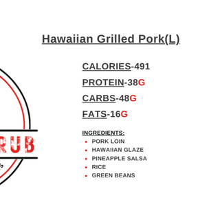 Hawaiian Grilled Pork(L)