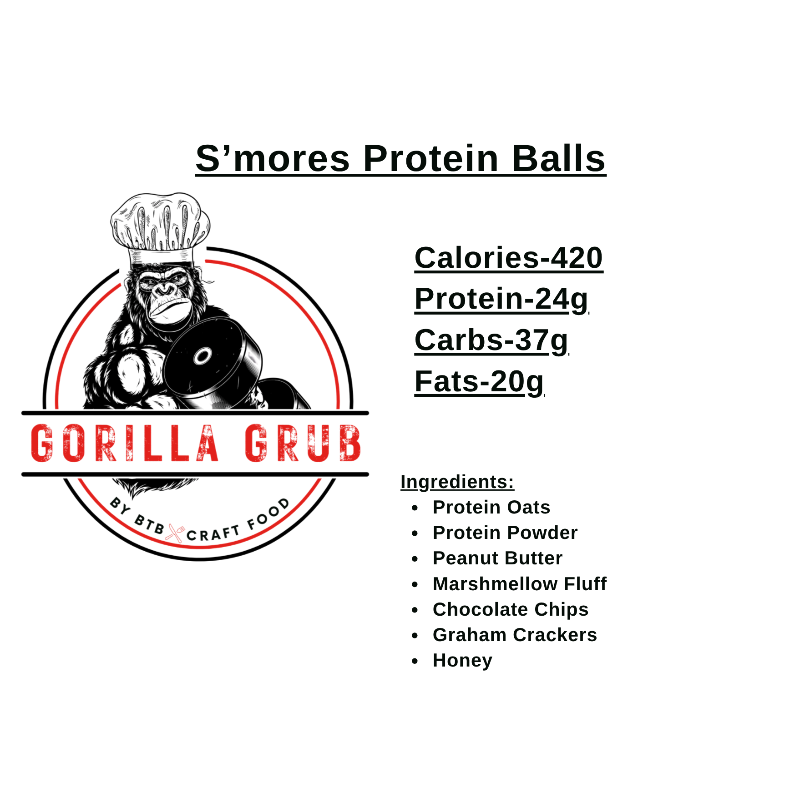 S’mores Protein Balls