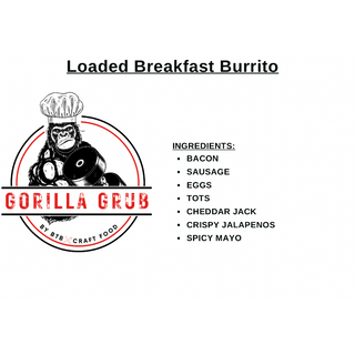 Loaded Breakfast Burrito