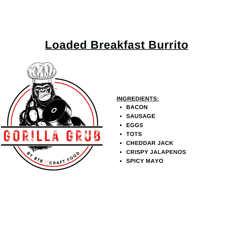 Loaded Breakfast Burrito