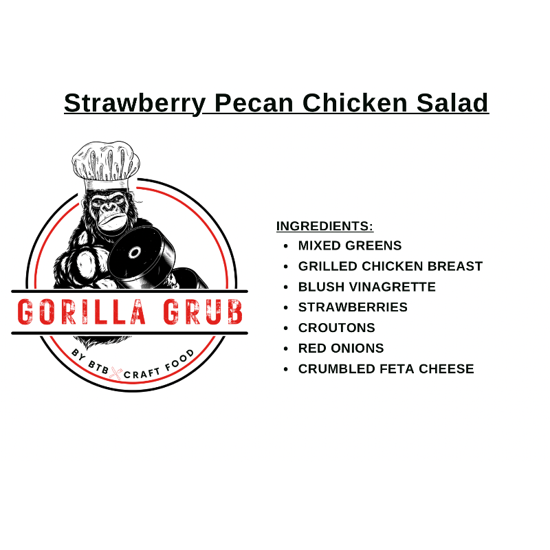 Strawberry Pecan Chicken Salad