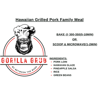 Hawaiian Grilled Pork Family Meal