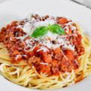 Spaghetti Bolognese: gewone portie 