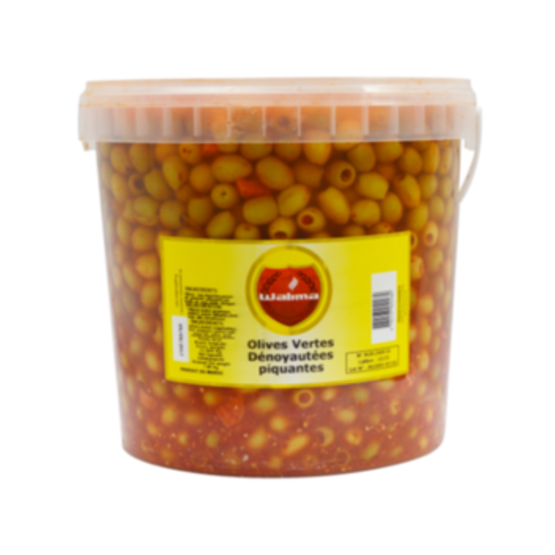 olives vertes piquantes 