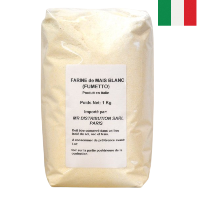Farine de maïs blanche 1 Kg