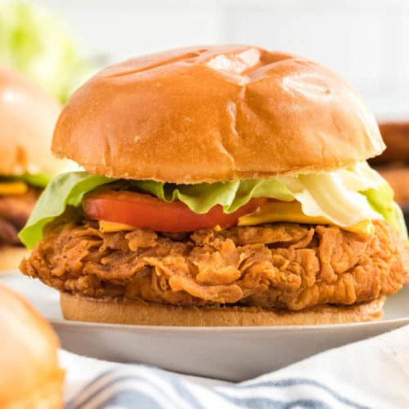 Crispy Chicken Burger Main Image