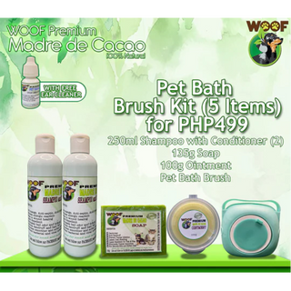 PET BATH BRUSH KIT (5 ITEMS FOR PHP499)