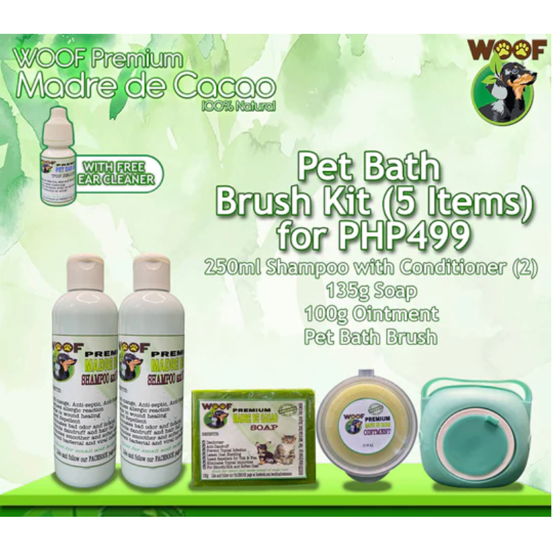 PET BATH BRUSH KIT (5 ITEMS FOR PHP499) Main Image