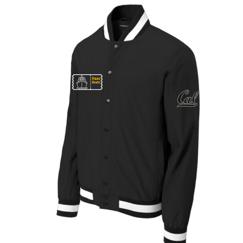 Black Bomber Jacket Main Image