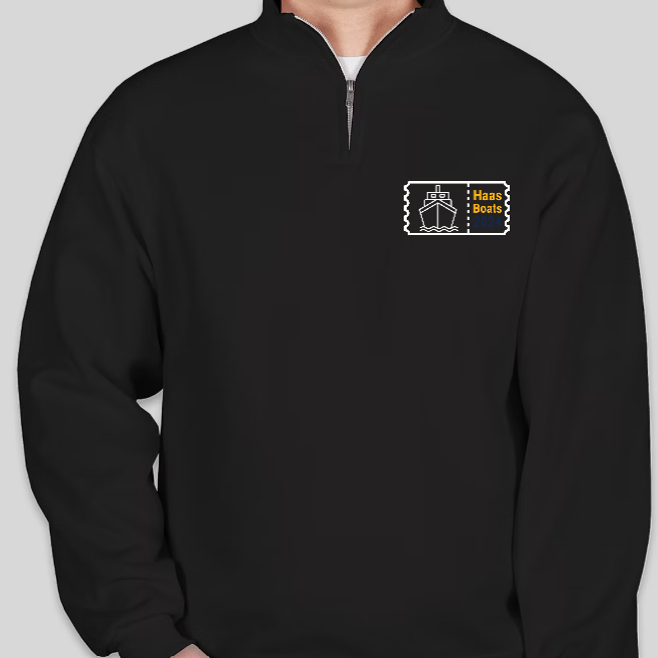 Black Quarter Zip Main Image