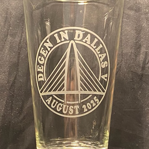 Degen Pint Glass