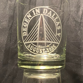 Degen Rocks Glass