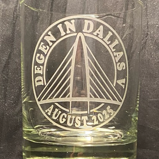 Degen Rocks Glass