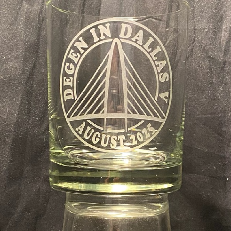 Degen Rocks Glass