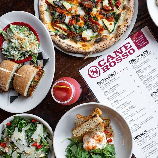 Saturday Dinner - Cane Rosso Pizza 