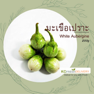 มะเขือเปราะ White Aubergine 300g