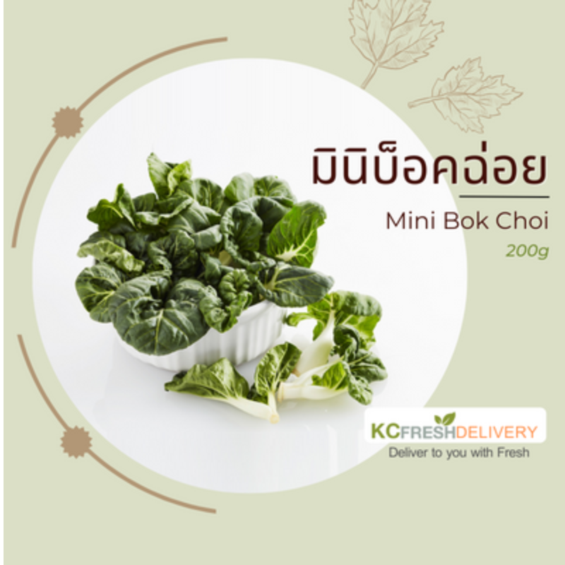 มินิบ็อคฉ่อย Mini Bok Choi 200g