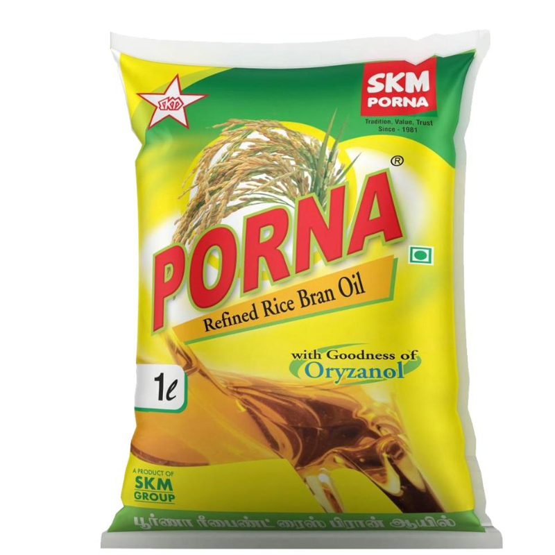 PORNA RICE BRAND OIL 1L Main Image