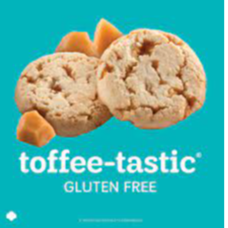 Toffee-Tastic (gluten free butter cookie with toffee) $5.50/box Main Image