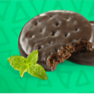 Thin Mints (chocolate and mint wafer: VEGAN)