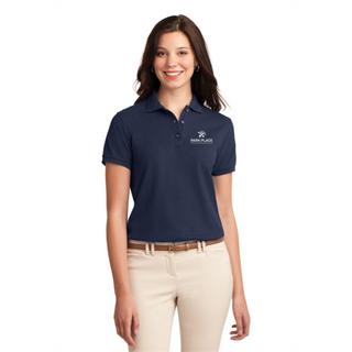 Port Authority Ladies Silk Touch Polo, Navy  |  L500