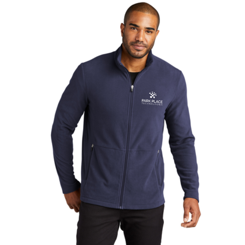 Port Authority Accord Microfleece Jacket, Navy Main Image