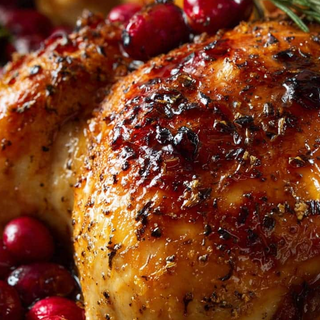Cranberry Roast Chicken 
