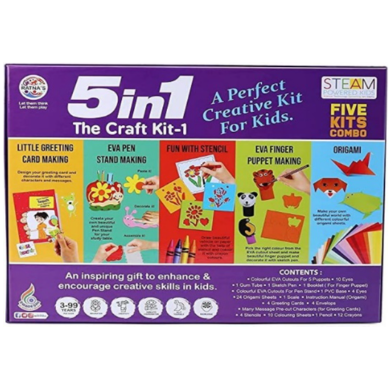 Ratna 5 in 1 craft kit Main Image