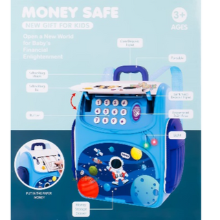 Money Safe School Bag Shape