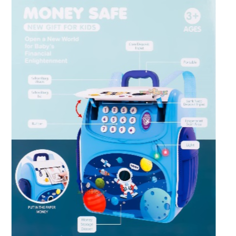 Money Safe School Bag Shape Main Image