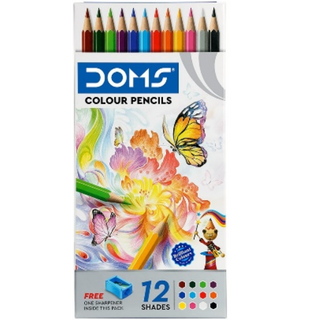 DOMS 12 Shades Colour Pencils