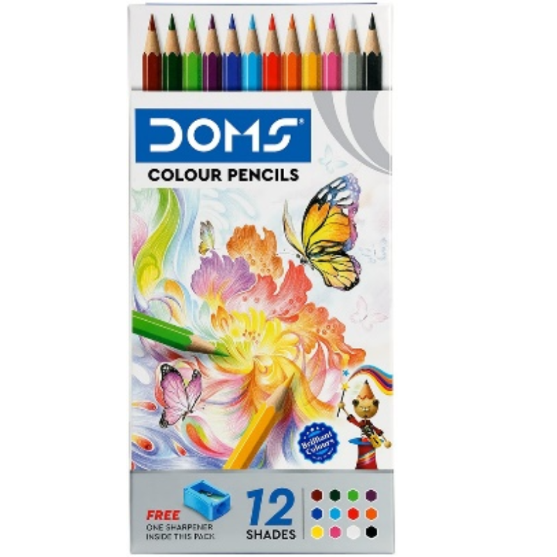 DOMS 12 Shades Colour Pencils Main Image