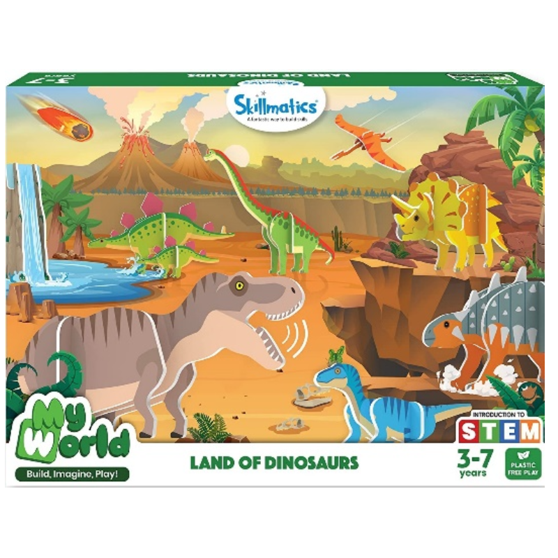 Skillmatics Land of Dinosaurs Main Image