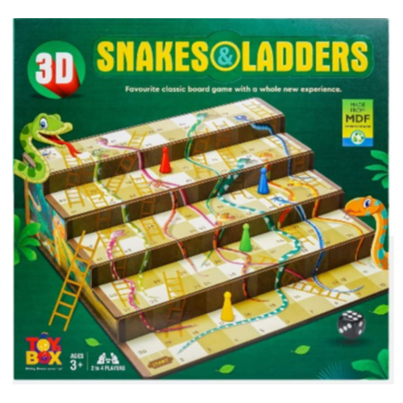 Ratna 3D Snakes & Ladders Main Image