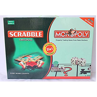 2in1 Scrabble & Monopoly