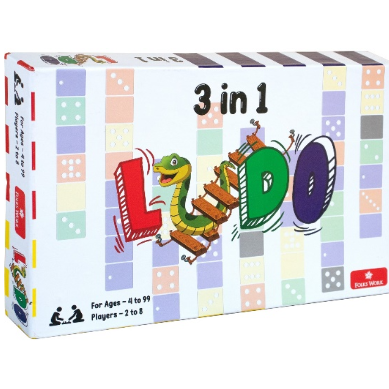 Folks Works 3in1 Ludo Main Image